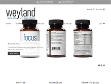 Tablet Screenshot of getweyland.com